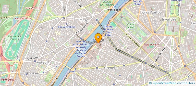 localisation de l'entreprise ALMA MB  PARIS