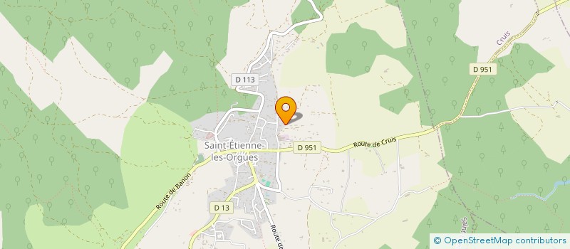 localisation de l'entreprise ALMA METAL à SAINT-ETIENNE-LES-ORGUES
