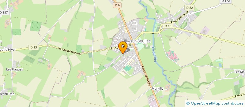 localisation de l'entreprise ALMA MUSICA  TILLY-SUR-SEULLES