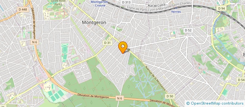 localisation de l'entreprise ALMA NOVA  MONTGERON