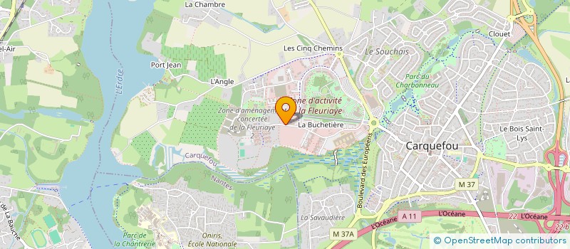 localisation de l'entreprise ALMA PARTICIPATIONS à CARQUEFOU