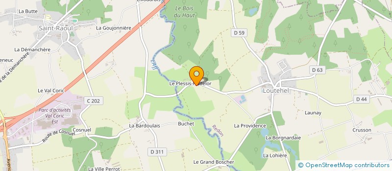 localisation de l'entreprise ALMA PIZZA  LOUTEHEL