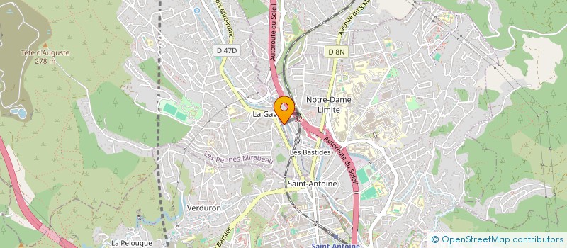 localisation de l'entreprise ALMA PL à MARSEILLE