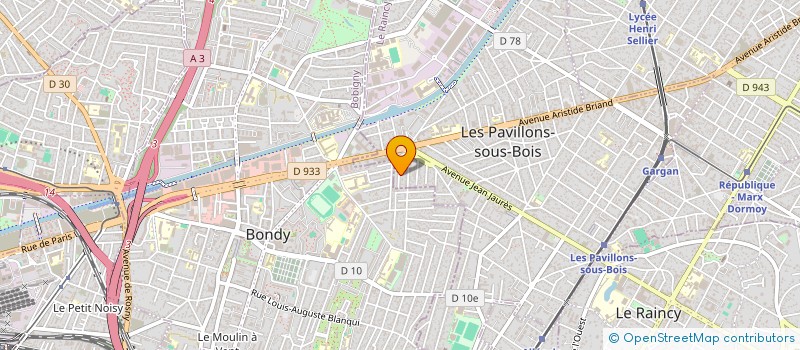 localisation de l'entreprise ALMA PRIMEUR à MONTREUIL