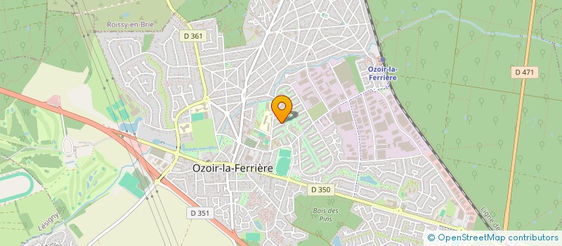 localisation de l'entreprise ALMA PROPERTY  OZOIR-LA-FERRIERE