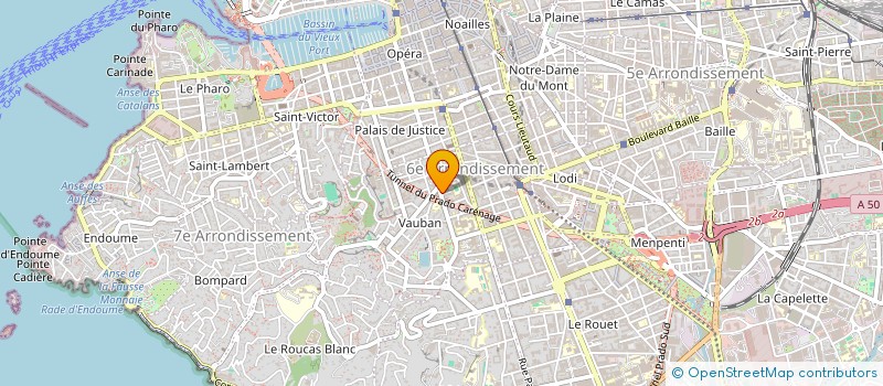 localisation de l'entreprise ALMA REAL à MARSEILLE