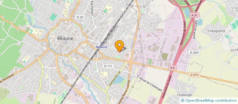 localisation de l'entreprise ALMA ROCK CONSULTING à BEAUNE