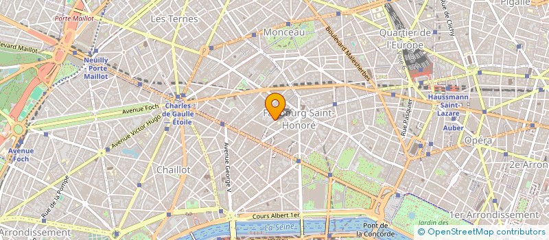 localisation de l'entreprise ALMA SA à PARIS