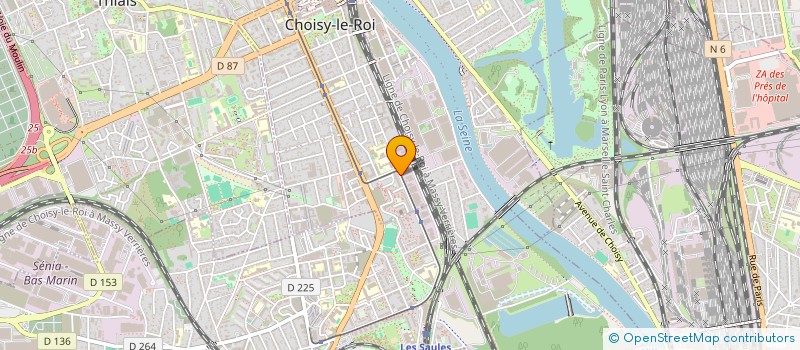 localisation de l'entreprise ALMA SECURITY SECTOR PRIVE à CHOISY-LE-ROI