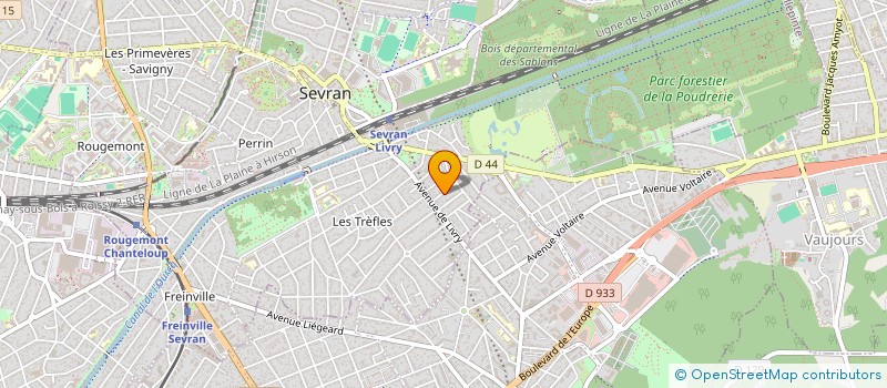 localisation de l'entreprise ALMA SERVICES à SEVRAN