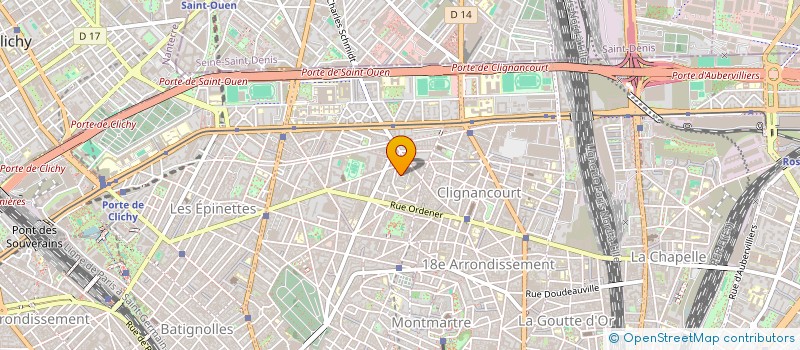 localisation de l'entreprise ALMA SERVICES à PARIS