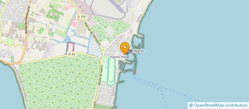 localisation de l'entreprise ALMA SHOP  HYERES