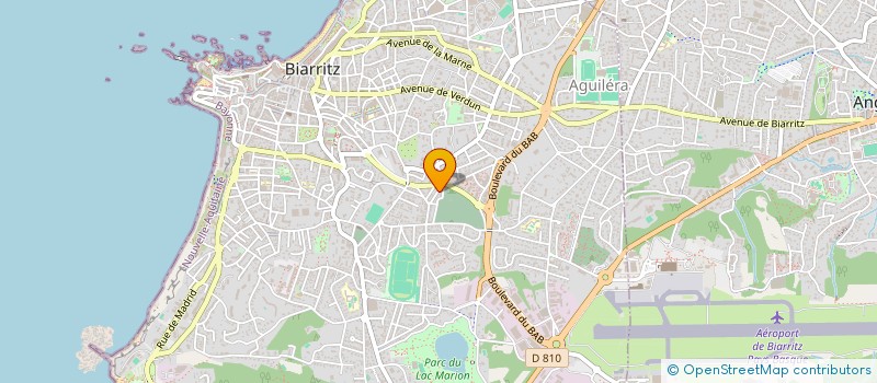 localisation de l'entreprise ALMA SISTERS à BIARRITZ