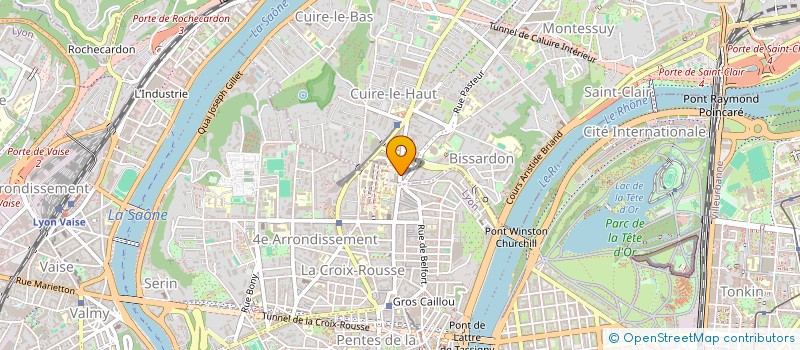 localisation de l'entreprise ALMA TOUKA  CALUIRE-ET-CUIRE