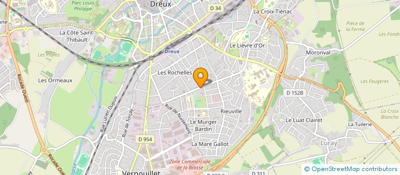 localisation de l'entreprise ALMA TRADE à DREUX