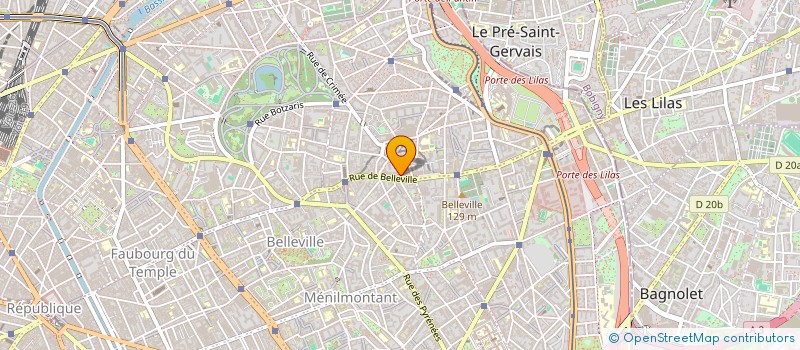 localisation de l'entreprise ALMA TRANSPORT  PARIS