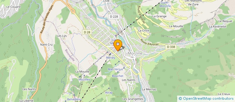 localisation de l'entreprise ALMA VENTURES à MORZINE
