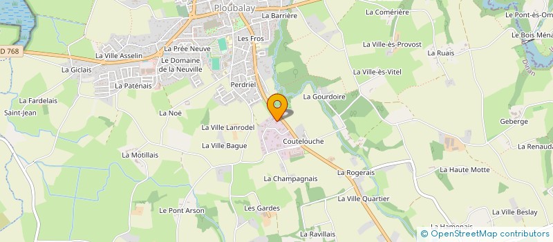 localisation de l'entreprise ALMA2  BEAUSSAIS-SUR-MER