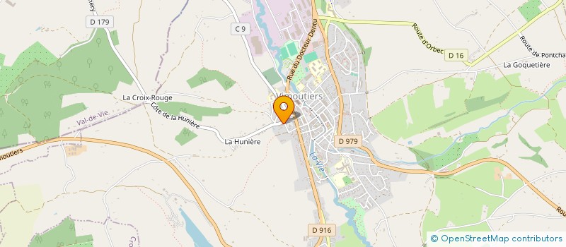 localisation de l'entreprise ALMA61 à VIMOUTIERS