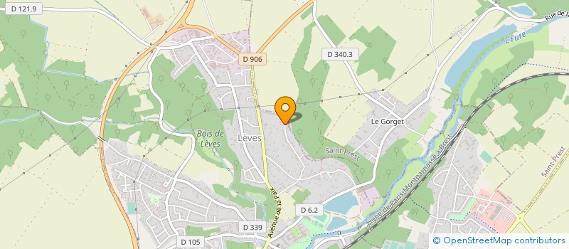 localisation de l'entreprise ALMAAR à LEVES