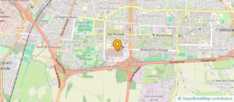localisation de l'entreprise ALMABOSPHORE  RENNES