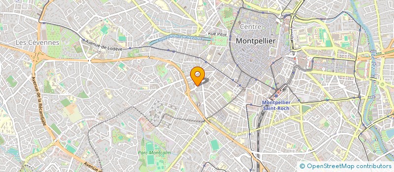 localisation de l'entreprise ALMAC à MONTPELLIER
