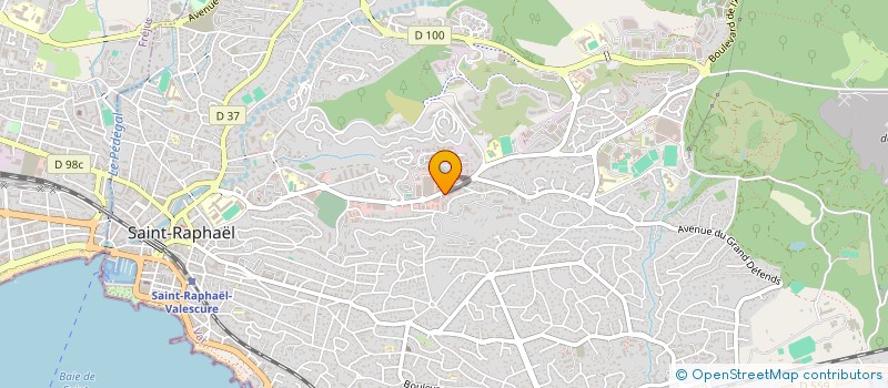 localisation de l'entreprise ALMACA  SAINT-RAPHAEL