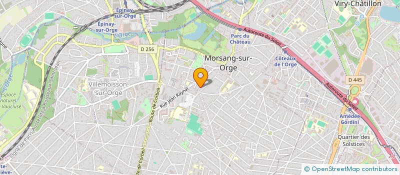 localisation de l'entreprise ALMADEV  MORSANG-SUR-ORGE