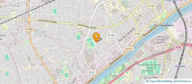 localisation de l'entreprise ALMADIE TRANSPORTS  ARGENTEUIL