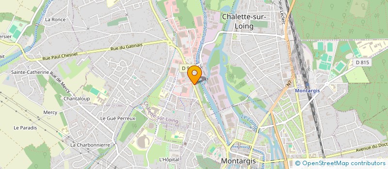 localisation de l'entreprise ALMADIS à CHALETTE-SUR-LOING