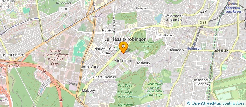 localisation de l'entreprise ALMADRABA à LE PLESSIS-ROBINSON