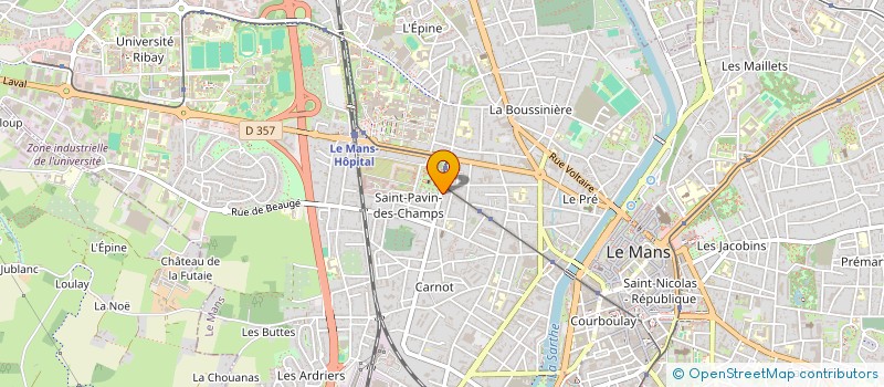 localisation de l'entreprise ALMADRABA  LE MANS