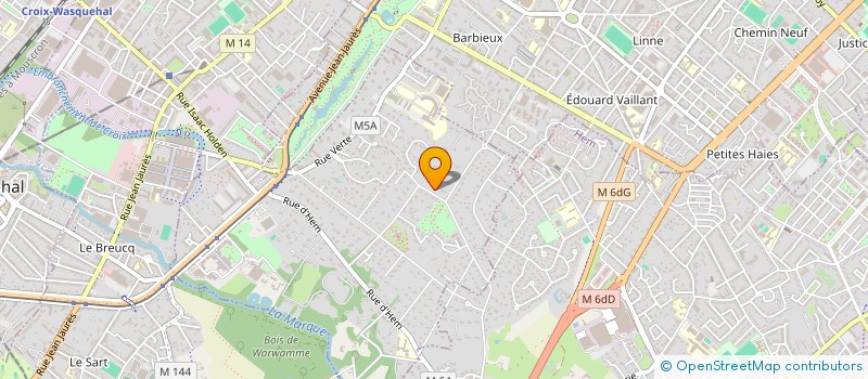 localisation de l'entreprise ALMAECAN à CROIX