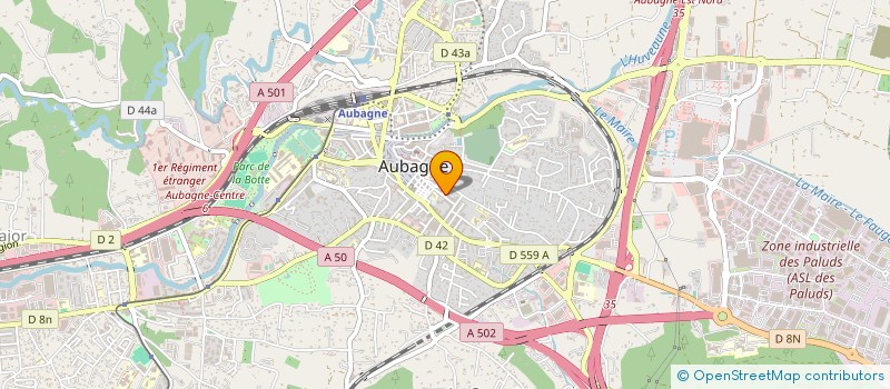 localisation de l'entreprise ALMAFAMILY à AUBAGNE
