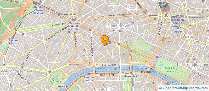 localisation de l'entreprise ALMAFLO ART  PARIS