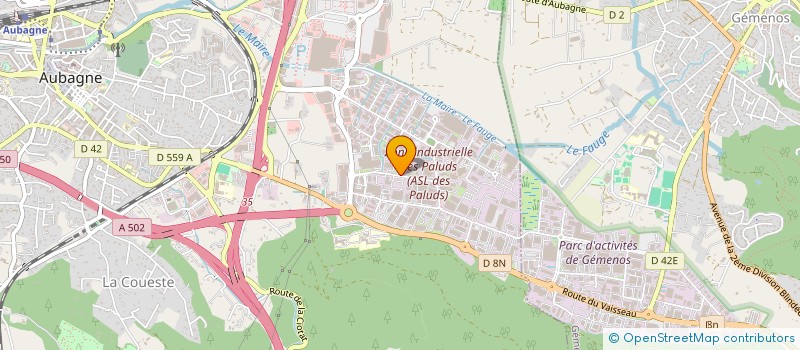 localisation de l'entreprise ALMAGESTE  MARSEILLE