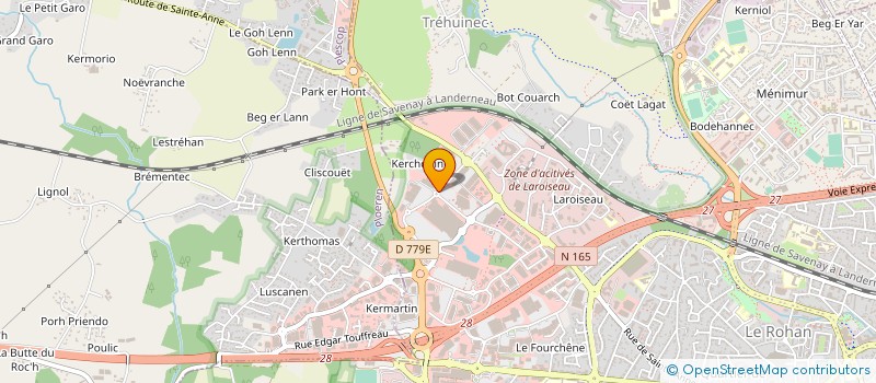 localisation de l'entreprise ALMAGO à VANNES