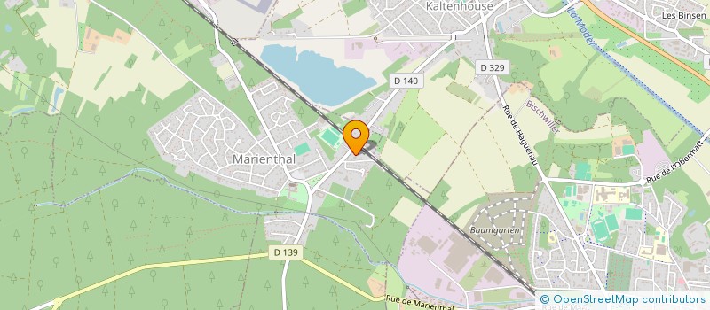 localisation de l'entreprise ALMAGRAF à HAGUENAU