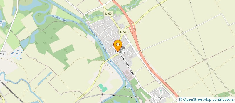 localisation de l'entreprise ALMAHAU  POGNY