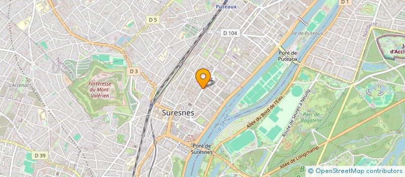 localisation de l'entreprise ALMAIA MARCEAU à SURESNES