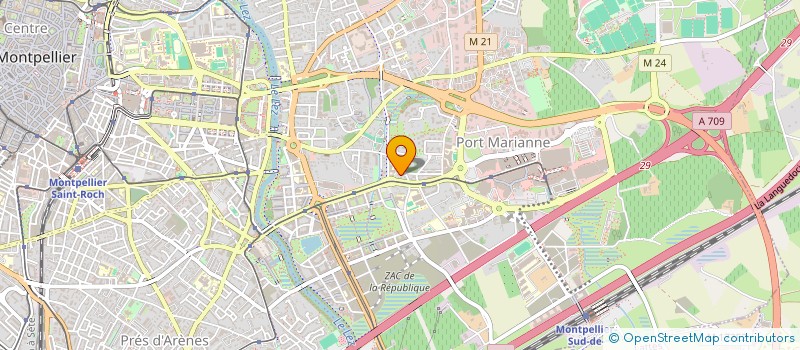 localisation de l'entreprise ALMAJ à MONTPELLIER