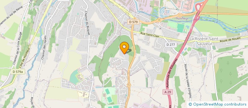 localisation de l'entreprise ALMALI  LA RIVIERE-SAINT-SAUVEUR