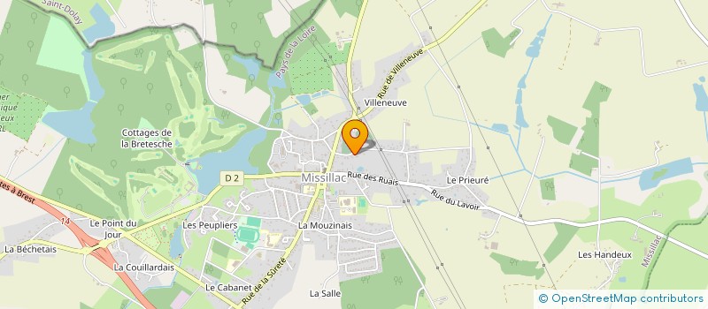 localisation de l'entreprise ALMALO  MISSILLAC