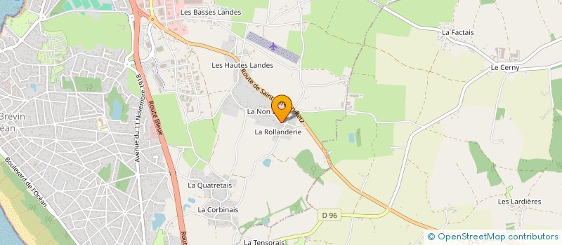 localisation de l'entreprise ALMALUCE à SAINT-BREVIN-LES-PINS