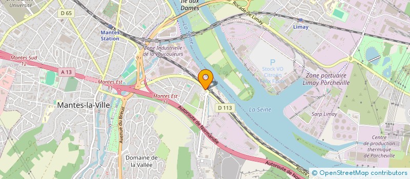 localisation de l'entreprise ALMAMOUNIA  MANTES-LA-VILLE