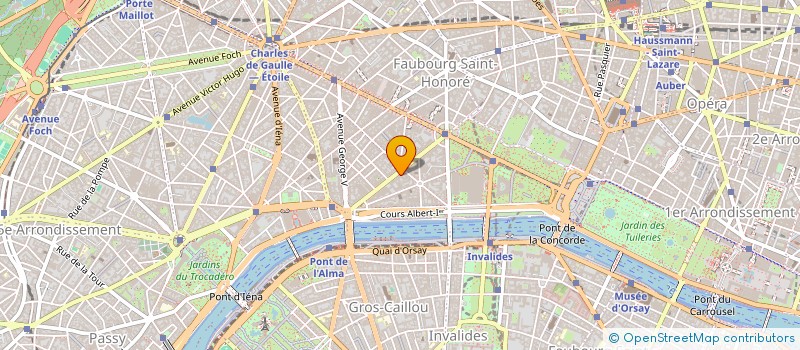 localisation de l'entreprise ALMANDINE 150 CE SNC  PARIS