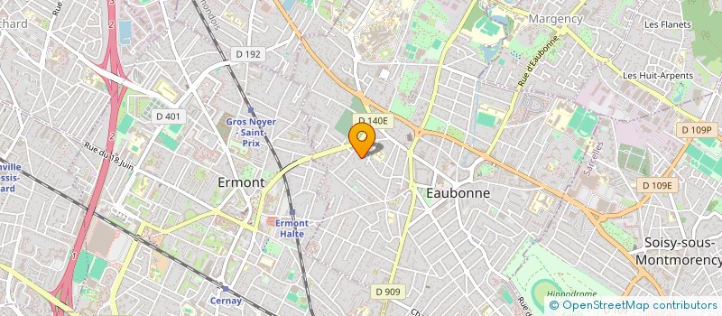 localisation de l'entreprise ALMANIS CONSULTING à EAUBONNE