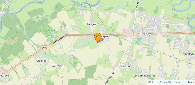 localisation de l'entreprise ALMANIVAL  SORNAY