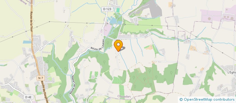 localisation de l'entreprise ALMANO  CHUZELLES