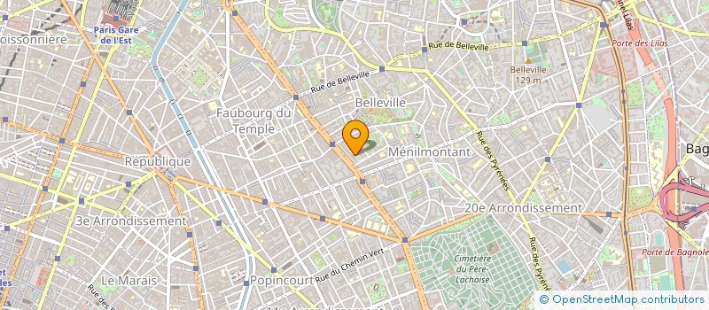 localisation de l'entreprise ALMANO FILMS  PARIS